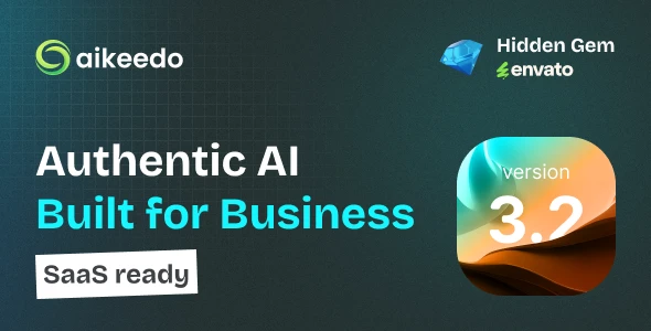 Aikeedo AI – SAAS / OpenAI – AI Chat, Content, Image, Voice, Code