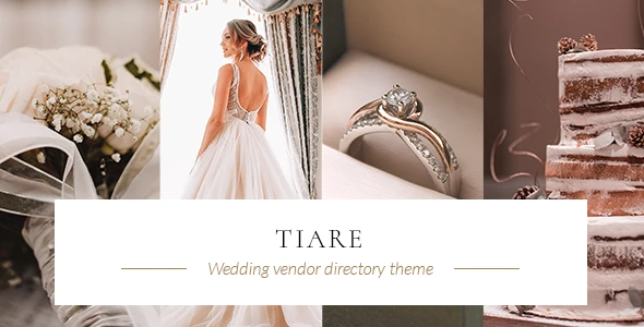 Tiare – Wedding Vendor Directory WordPress Theme