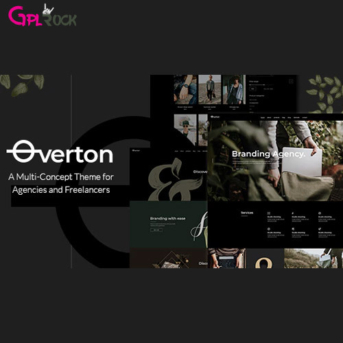 Overton – Creative Theme for Agencies and Freelancers